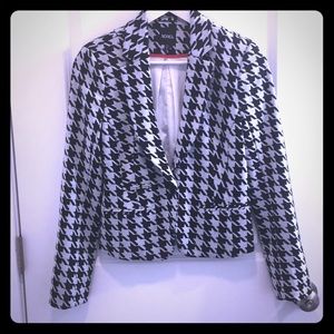 XOXO, Black & Gray Knit Blazer